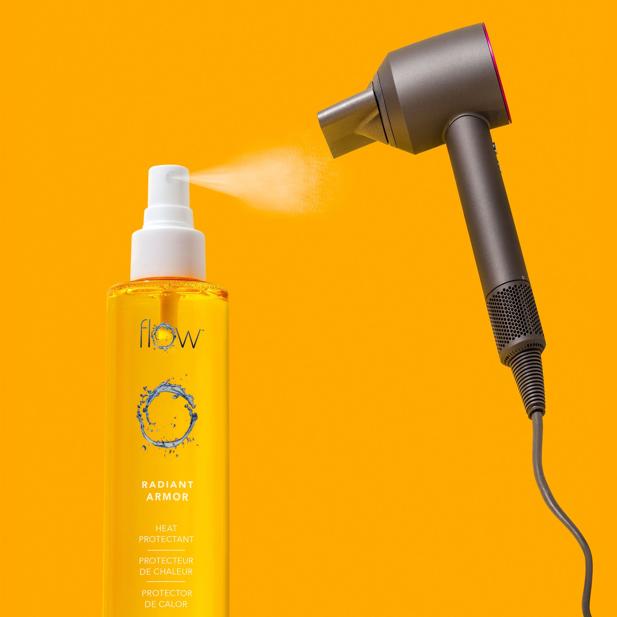 Heat Protect Spray, 6 fl oz - Flow Hair Care