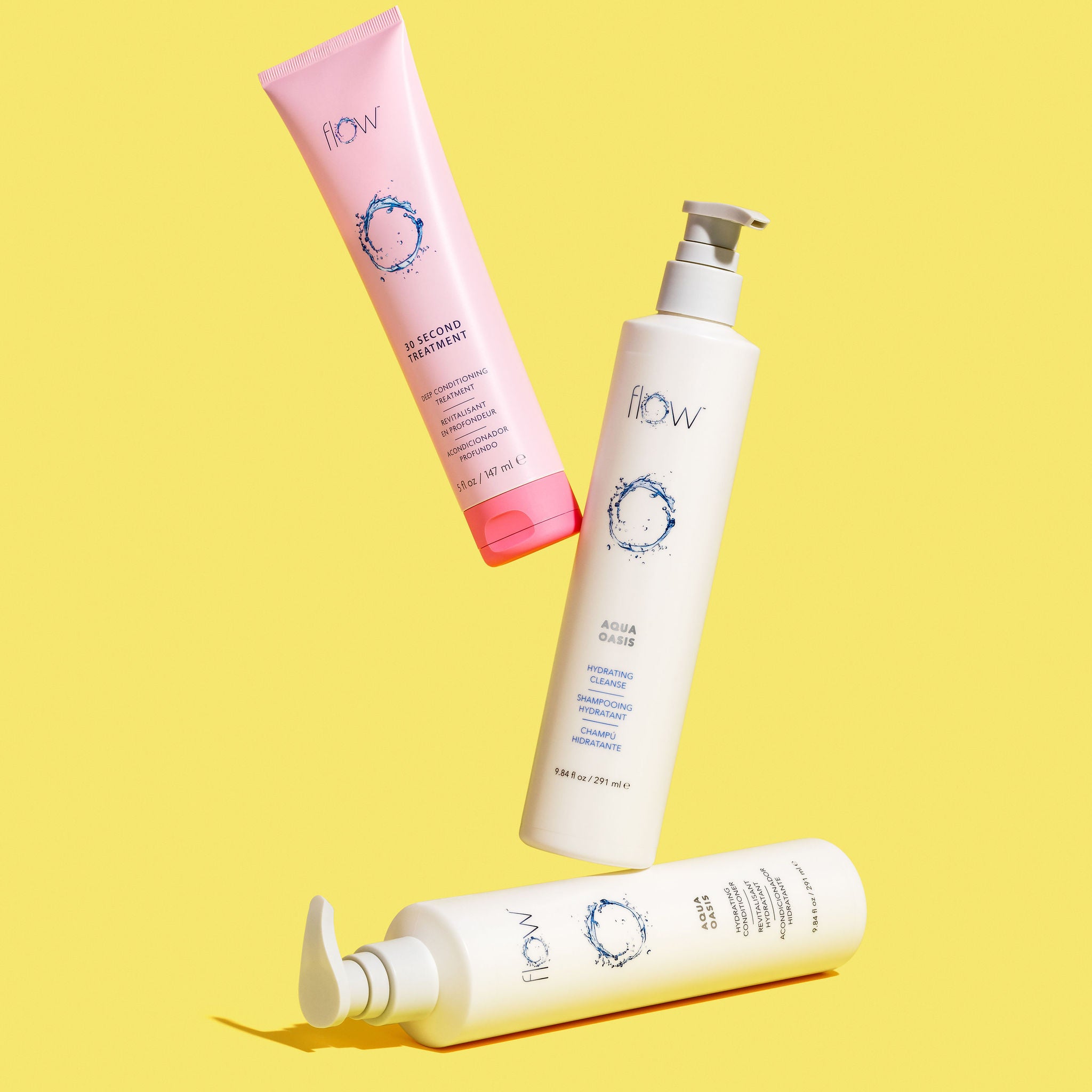 The Shower Power Trio - Flow Hair Care